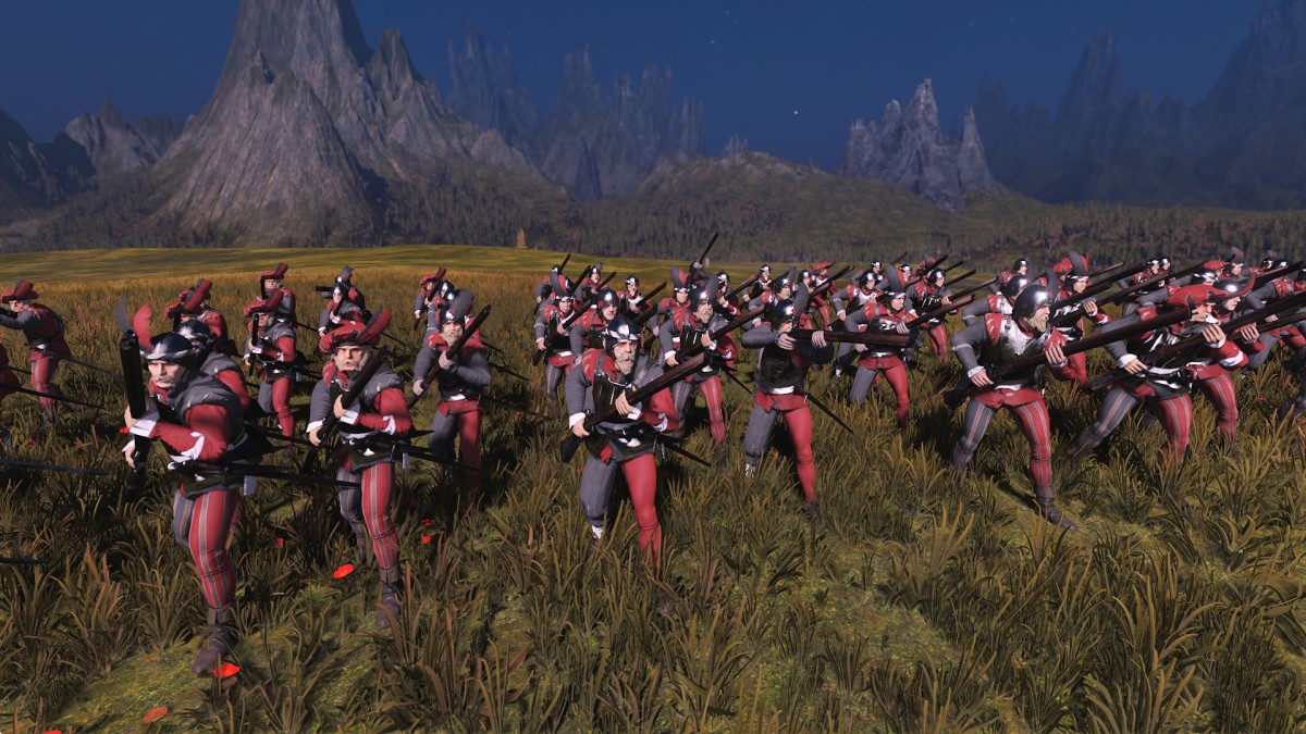 Total War: Warhammer 3 Handgunners.